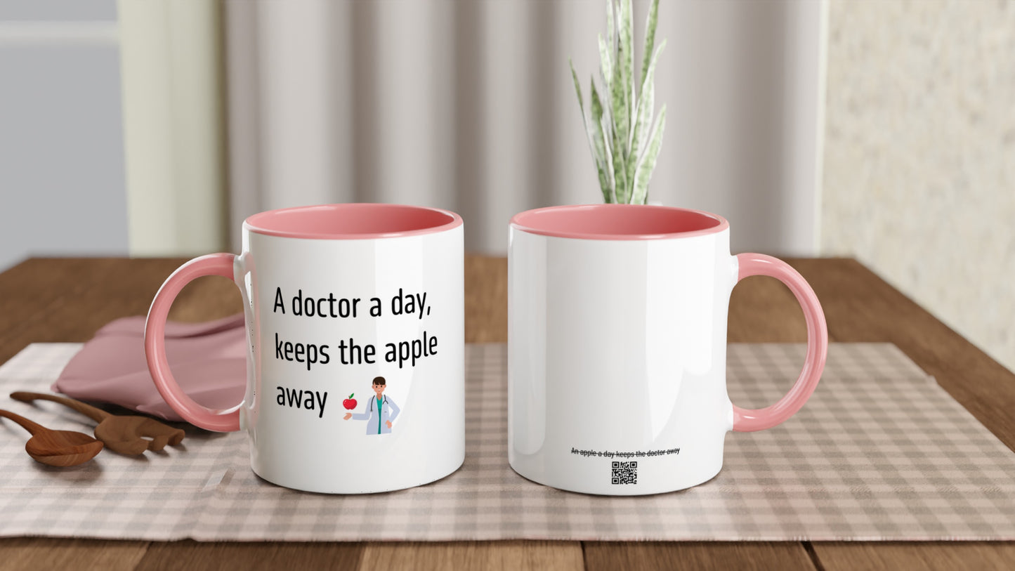 A doctor a day, keeps the apple away