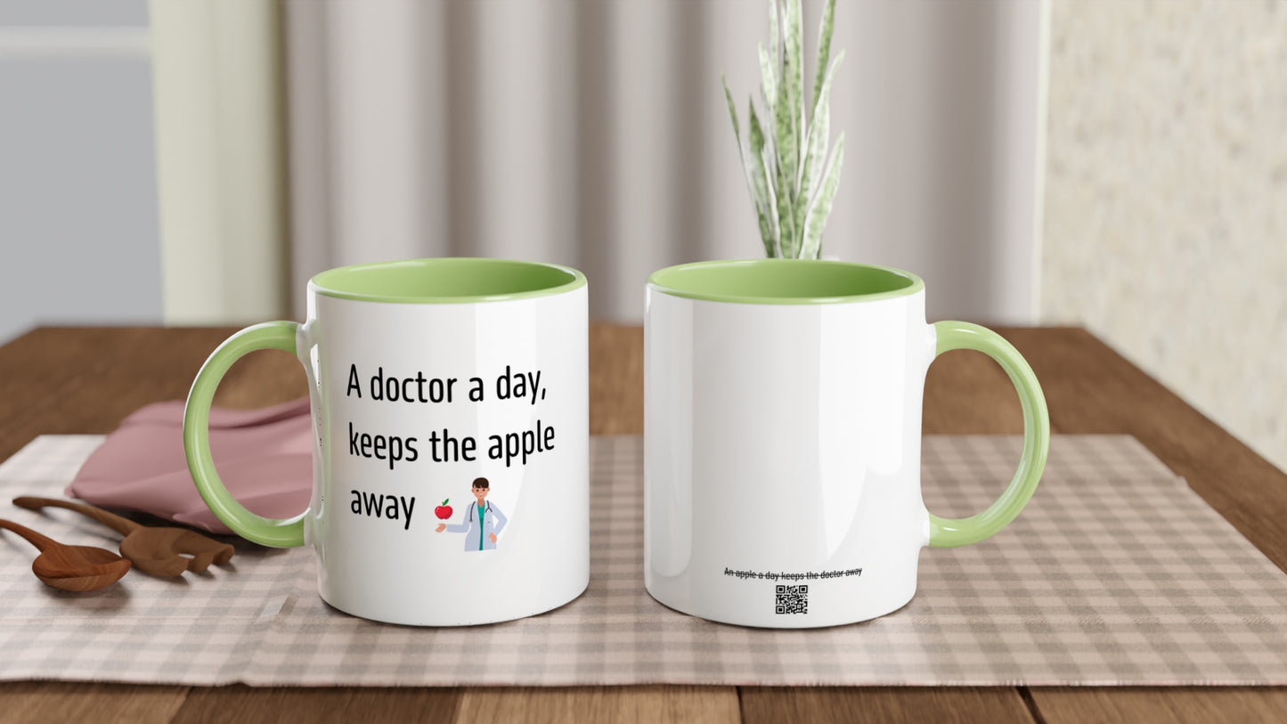 A doctor a day, keeps the apple away